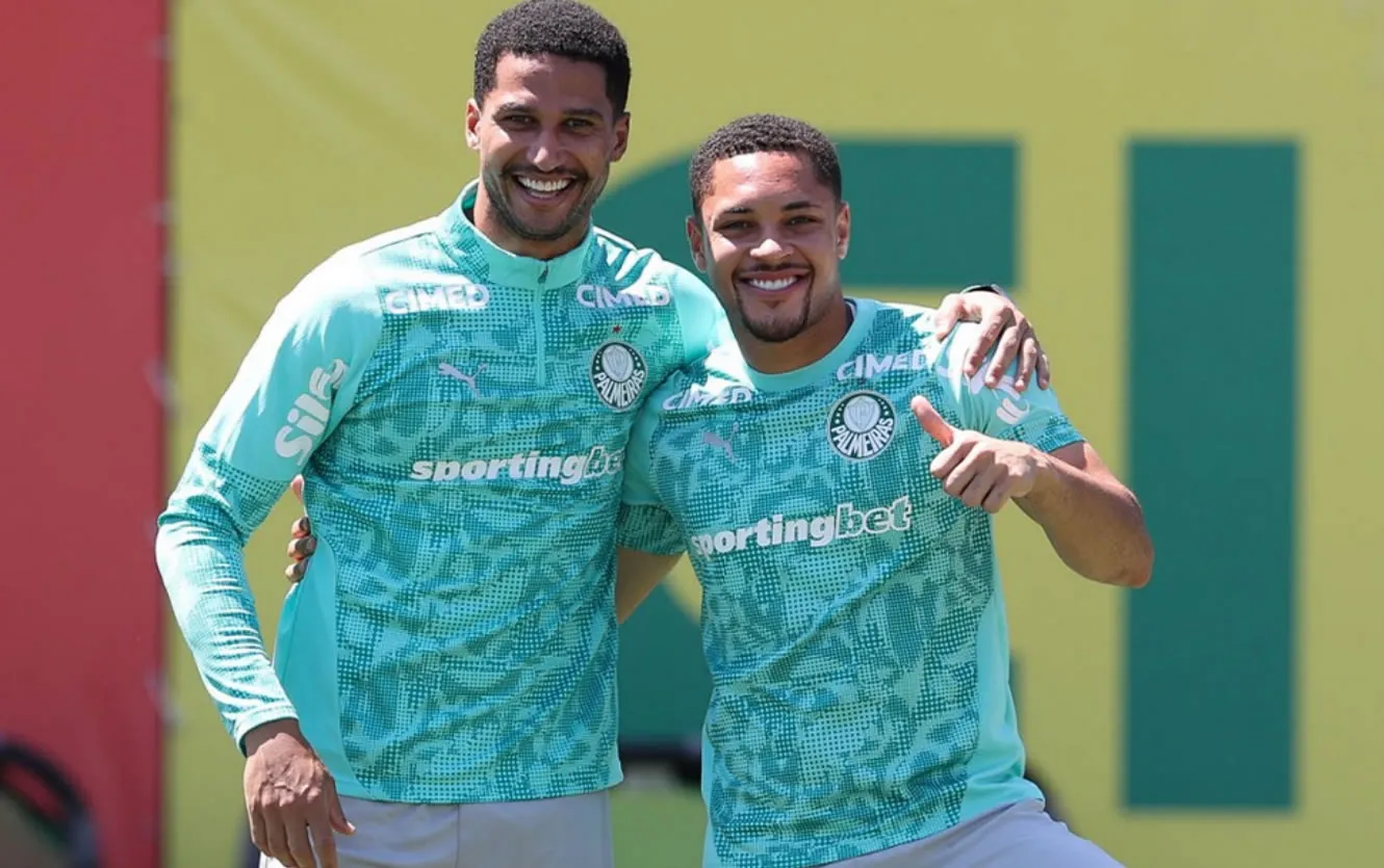 Palmeiras terá Vitor Roque e Murilo contra o Botafogo no Brasileirão
