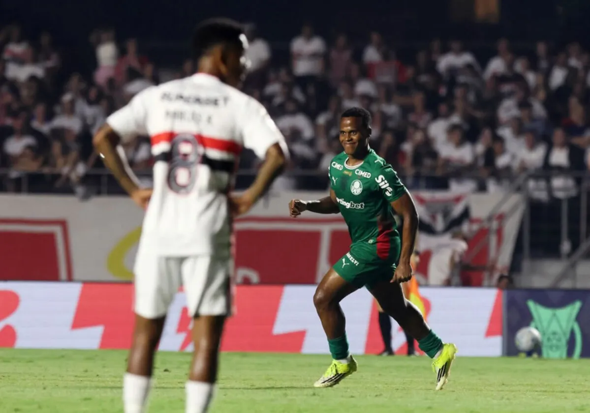 Palmeiras domina o São Paulo e consolida liderança no Brasileirão