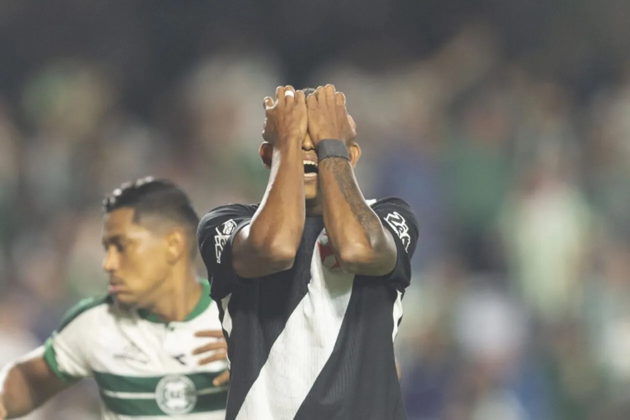 Vasco vive "apagão" no fim e perde pontos vitais no Brasileirão