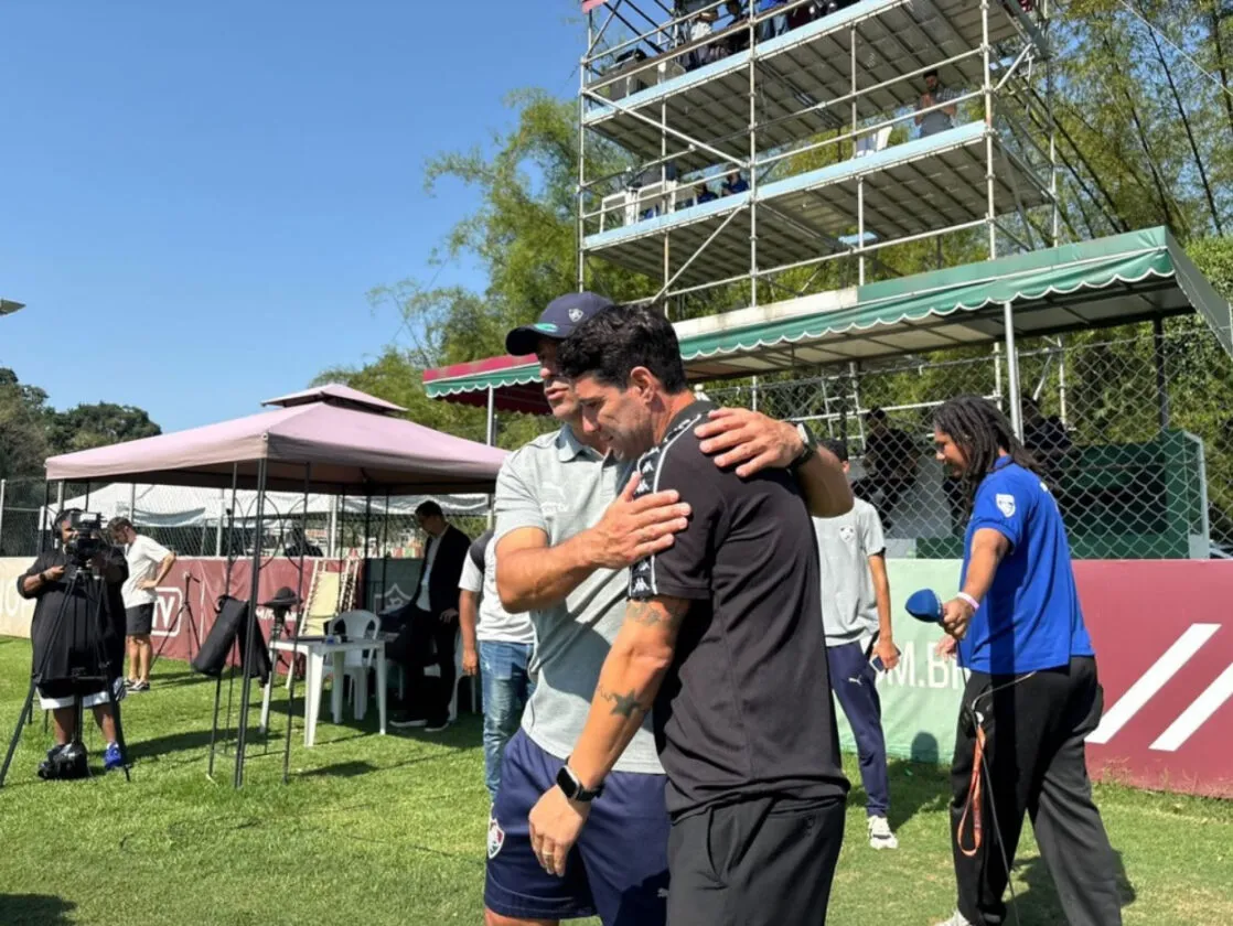 Fred e Thiago Neves juntos no Fluminense? Encontro de ídolos surpreende torcida na base